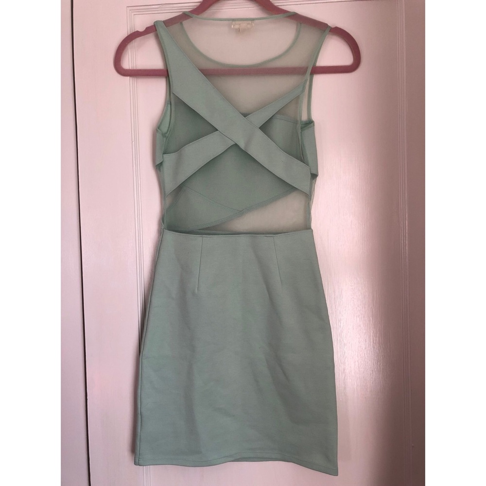 Silence & Noise Backless Bodycon Minidress